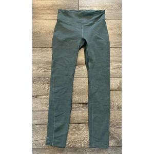 Outdoor Voices Leggings Green Blue Size Extra Small XS